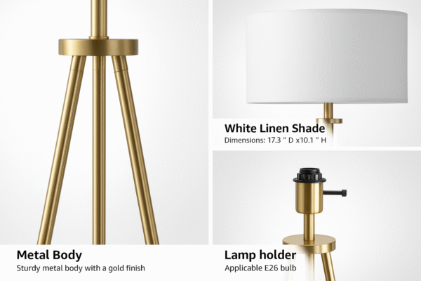 Tripod Design Floor Lamp