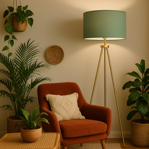 Tripod Design Floor Lamp