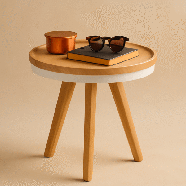 woodentable-1_generated Round Side Table